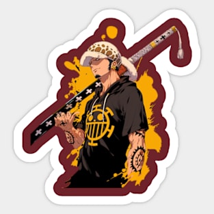 trafalgar law Sticker